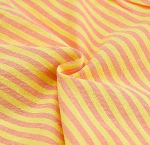 Conjunto de dos piezas de camisa de solapa de manga corta para niños a rayas transpirables de algodón informal para niños - Product Image 2