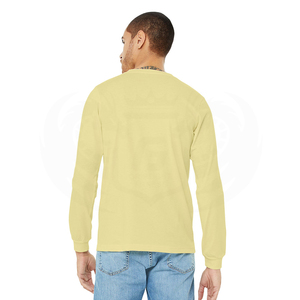 Bella + <b>Canvas</b> 3501CVC Unisex CVC Jersey Long-Sleeve T-Shirt Dusty <b>Blue</b> Sweatshirt Winter Sponge Fleece Sweater - Product Image 6