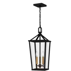 Linterna colgante para exteriores, lámpara colgante negra de la más alta calidad, accesorio de iluminación, luces colgantes de hierro y metal de la más alta calidad - Product Image 2