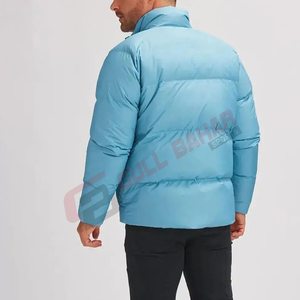Chaqueta de Invierno Acolchada para Hombre, de Alta Calidad, Manga Larga, con Capucha y Cuello Alto, Logotipo Personalizado, Impermeable, Servicio OEM, Talla XL, Venta al Por Mayor - Product Image 3