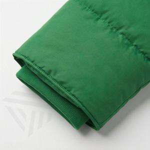 Vestes parka en polaire douces et chaudes pour hommes, logo personnalisé, vêtements de sport d'hiver, coupe-vent, capuche, doublure en coton, manteau en fourrure formel, thermique - Product Image 6