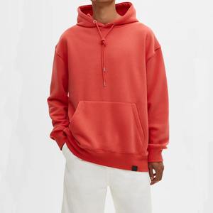 Sudadera con capucha lisa en blanco para hombre para imprimir o marcar Jersey de lana a granel con bolsillo de canguro para ropa de otoño e invierno - Product Image 1
