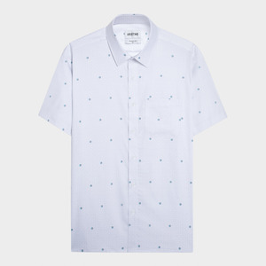 Aristino เสื้อเชิ้ตระบายอากาศแขนสั้นลำลองสำหรับผู้ชาย, เสื้อเชิ๊ตระบายอากาศได้ดีขนาดพลัสไซส์ ASS119AZ ฤดูร้อน - Product Image 1