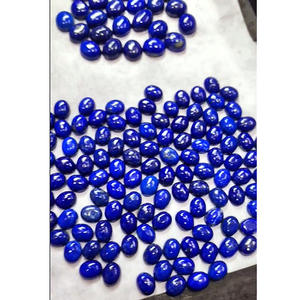 Lote de 490 Piezas de Lapislázuli Natural, Cabujones Ovalados de 9x7, 10x8, 11x9, 12x10, 14x10, 16x12 mm, 2490 Quilates, Buena Calidad, US$171 - Product Image 5