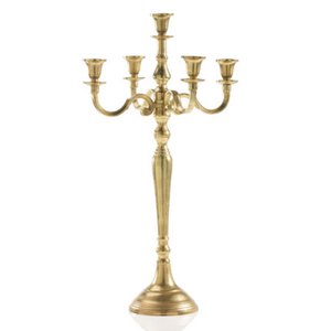 Five Branch <b>Candle</b> Holder Highly Design Indoor Decor Tableware Night Theme Design Metal <b>Candle</b> <b>Stick</b> Holder Multiple <b>Candle</b> - Product Image 1