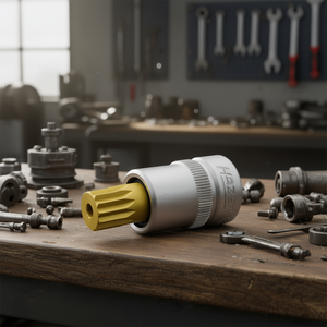 Hazet 3/8'' Short Screwdriver <b>Socket</b> with Profile XZN Square High Quality Product - Product Image 3