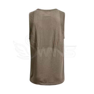 เสื้อกล้ามสำหรับผู้ชายเสื้อกล้ามออกกำลังกายดีไซน์ตามสั่ง - Product Image 2