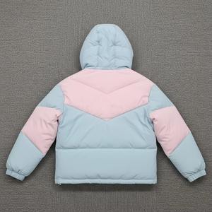 Manteau long matelassé pour femme, coupe slim, teint, tissé, col en fourrure, capuche, rembourrage épais en coton personnalisé, respirant, style doudoune - Product Image 2