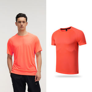 Sublimación personalizada Gimnasio Spandex Poliéster Deportes Camiseta Secado rápido Transpirable Stringers Entrenamiento O Cuello Camiseta para hombres - Product Image 3