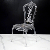 Ensembles de meubles de mariage confortables et respirants, chaises et tables empilables pour restaurants intérieurs