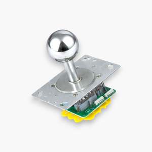 Envío Gratis, Juego de 2 Joysticks Arcade Plateados de Alta Calidad, Estilo Delgado, Compatible con Móviles, PS2, PSP, Switch Pro - Product Image 1