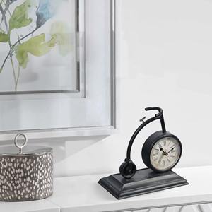 Reloj de Mesa de Metal con Movimiento Mecánico, Diseño Impermeable, Estilo Moderno, Reloj Duradero para Uso Diario - Product Image 2