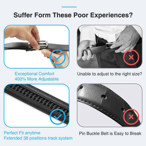 เข็มขัดหนังแท้สำหรับผู้ชายจากปากีสถาน - Product Image 2