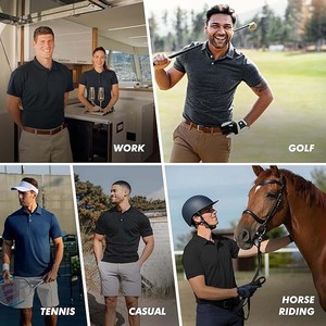 Offre Spéciale par sublimation Nouveau design personnalisé OEM Polo unique respirant pour hommes - Product Image 6