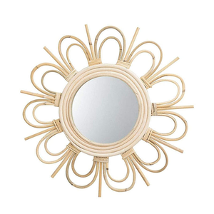 Miroir debout ou adossé au mur Grand miroir de sol avec support Chambre à coucher - Product Image 6