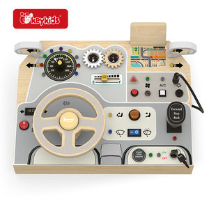 Jouet <span class=keywords><strong>Montessori</strong></span> en bois en forme de <span class=keywords><strong>maison</strong></span> OEM/ODM avec peinture écologique, design coloré pour les enfants de 5 à 7 ans W12D760 - Product Image 4