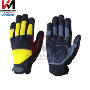 Gants mécaniques avec impression de logo personnalisée, meilleur matériau, tissu doux au toucher, vêtements de sécurité, gants anti-impact par KARIMAN MANUFACTURING - Product Image 5