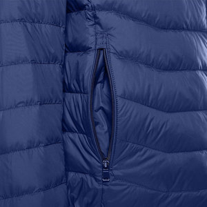 2024 hiver rembourré manteau vers le bas bleu hommes coton rembourré vers le bas manteau vestes pour hommes vers le bas manteaux fermeture éclair et épaississement hommes veste - Product Image 4