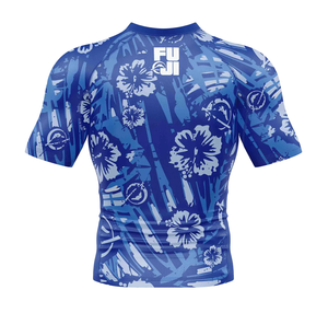 Rashguard de BJJ/Nogi/Jiu Jitsu/MMA 2026, Color Personalizado, Paneles Azules, Ajuste Perfecto, Secado Rápido, Anti-UV, Ecológico y Transpirable - Product Image 5
