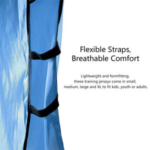 Custom Breathable Soccer <b>Training</b> Vest Football Vest Soccer <b>Training</b> <b>Bibs</b> Men Sportswear Adults Soccer Wear Shirts & Tops - Product Image 5