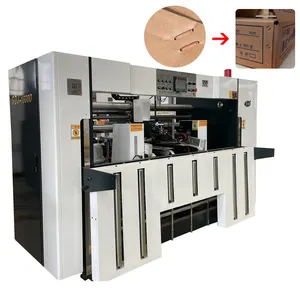 ZH-BDJ Single Servo Control Single Piece Joint Carton Stitching Machine Box Making Machine