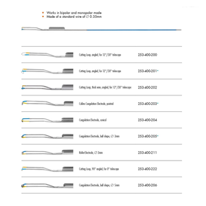 Eliminación de tejido de próstata de acero inoxidable de calidad superior Urología Bucles de corte de electrodo TURP monopolar bipolar de alta frecuencia - Product Image 4
