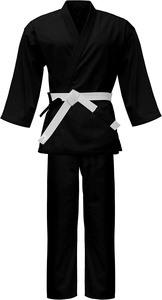 Uniforme de Karate ligero de algodón, traje de artes marciales con cinturón, novedad - Product Image 4