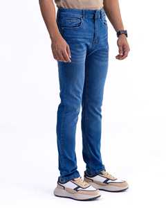 Pantalones Vaqueros de Mezclilla para Hombre de Alta Calidad, Corte Regular, Algodón Elástico, al por Mayor, Clásicos, Cómodos, Ajustados y Rectos - Product Image 3