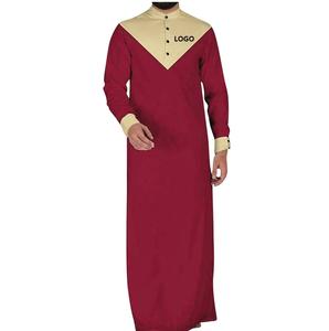 Premium hombres cuello redondo Thobe último auténtico diseño de bordado de Oriente Medio tradicional especial Eid colección Thobes - Product Image 5