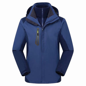 Chaqueta a prueba de viento de carcasa blanda tres en uno de gama alta 2025 para hombre, ropa deportiva para exteriores para montañismo, forro polar a prueba de viento, carcasa blanda - Product Image 2