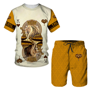 Nuevo Fitness Summer Hot Men Quick Dry Printing Board Shorts Ropa transpirable para hombres - Product Image 4