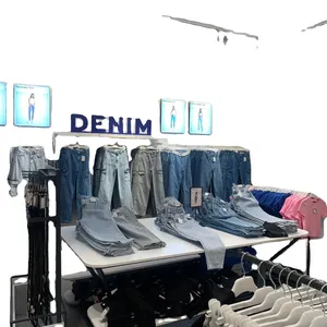 Store Interior Shelf Decoration Retail Wall Mounted Clothing Stand Display Product Display Stand Hanging System Checkout Mirror