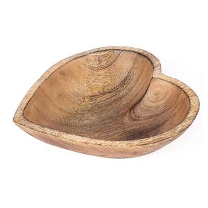 Rustic Wooden Serving <b>Bowl</b> Usage Unique Style Noodles Fruit Salad Soup Server Food <b>Dessert</b> Serving <b>Bowl</b> - Product Image 3