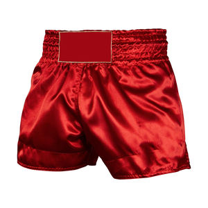 Short MMA avec logo personnalisé et taille élastique Service OEM de Muay Thai pour hommes - Product Image 4