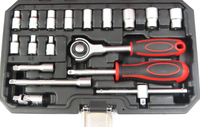 Support personnalisable OEM 37pcs 1/4 "Drive Fit-All Socket Set Comprend Case Combination Tool Kit