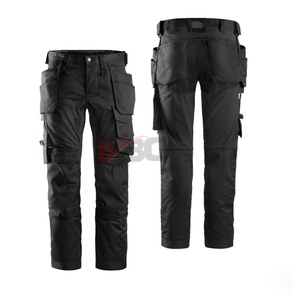 Pantalones de seguridad reflectantes de alta visibilidad para hombre, ropa de trabajo al aire libre - Product Image 3