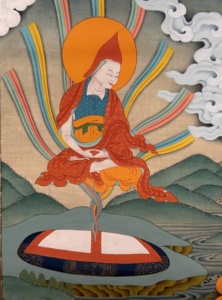 Thangka peint à <span class=keywords><strong>la</strong></span> main : Guru Dorje Drole - <span class=keywords><strong>Manifestation</strong></span> fureuse du Vajra <span class=keywords><strong>de</strong></span> Padmasambhava - Product Image 4