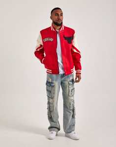 Veste universitaire Letterman en laine véritable pour hommes, blouson brodé de baseball universitaire pour hommes, blouson d'hiver pour hommes, logo personnalisé et conception - Product Image 5