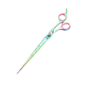 Ciseaux de toilettage professionnels droits de 6.5 pouces pour animaux de compagnie outil de beauté enduit de couleur personnalisée vente en gros - Product Image 4