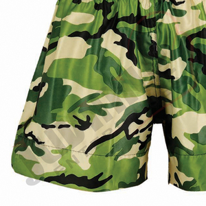 กางเกงขาสั้นมวยไทย MMA สำหรับเด็กและผู้ใหญ่ปรับแต่งได้กางเกงมวยไทยขาสั้นมวยไทยแบบคิกบ็อกซิ่งน้ำหนักเบา - Product Image 4