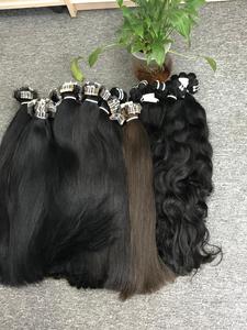 Ruban adhésif Remy vierge russe double dessin Bande brute Ins Wave Style 100% Extensions de cheveux humains Taille 4x4 Paquet de cheveux humains vietnamiens - Product Image 4