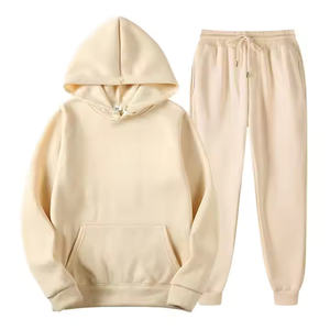 2025 nuevos conjuntos de ropa deportiva para hombres, sudaderas y pantalones deportivos informales, chándal para correr de invierno con capucha para primavera y otoño - Product Image 2