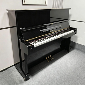 Piano Vertical Kawai BL31 de 88 Teclas Contrapesadas, Estilo Clásico, Acabado Negro, Montaje en Suelo, Tablero de Sonido de Madera Sólida - Product Image 1