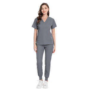 Bata de Laboratorio Médica para Mujer de Alta Calidad, Hecha a Medida, Ligera, Transpirable, Duradera, de Algodón y Poliéster Tejido, Gran Venta en Hospitales - Product Image 5