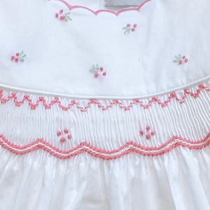 Vestido de lino suave hecho a mano para niñas pequeñas, estilo informal para el primer cumpleaños de niños pequeños, OEM hecho en Vietnam - Product Image 6