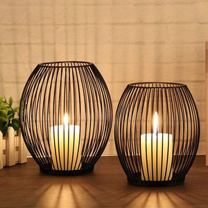 New Style Metal in Iron Wedding Christmas Home Decoration Candlestick Holders New Design Fancy Candle <b>Tea</b> Light <b>Stand</b> - Product Image 1