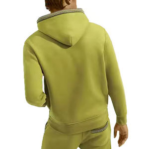 Chándal con Capucha de Forro Polar Transpirable Estampado Unisex para Adultos, con Bolsillo Bordado, Informal, para Otoño e Invierno, de Alta Calidad - Product Image 2