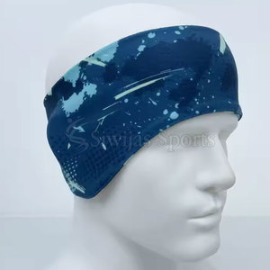 Soft Fabric Head <b>Band</b> Comfortable Fit Lightweight Design for <b>Workout</b> Running Gym and Daily Sweat Control Use - Product Image 3