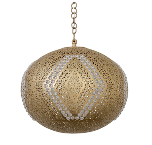 Acabado dorado, diseño árabe de lujo, superventas, decoraciones de Ramadán para el hogar, decoración de Hotel, lámpara colgante a precio mayorista - Product Image 5