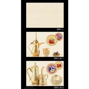 Azulejos de pared de cerámica con textura de mármol mate, acabado brillante, resistente al ácido, tamaño 300x450mm, ideal para interiores de cocina - Product Image 4